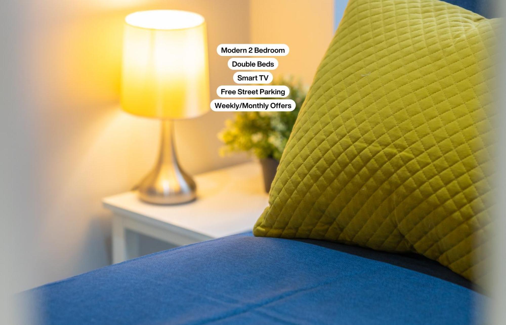 Central Serviced Apartments - 2 Bedroom - Ground Floor - Monthly & Weekly Bookings Welcome - Free Street Parking - 2 Double Beds - Wifi - Smart Tvs In Rooms - Fully Equipped - Heating 24-7 - Contractor & Short Stay Favourite Dundee Zewnętrze zdjęcie