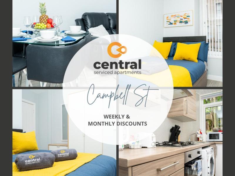 Central Serviced Apartments - 2 Bedroom - Ground Floor - Monthly & Weekly Bookings Welcome - Free Street Parking - 2 Double Beds - Wifi - Smart Tvs In Rooms - Fully Equipped - Heating 24-7 - Contractor & Short Stay Favourite Dundee Zewnętrze zdjęcie
